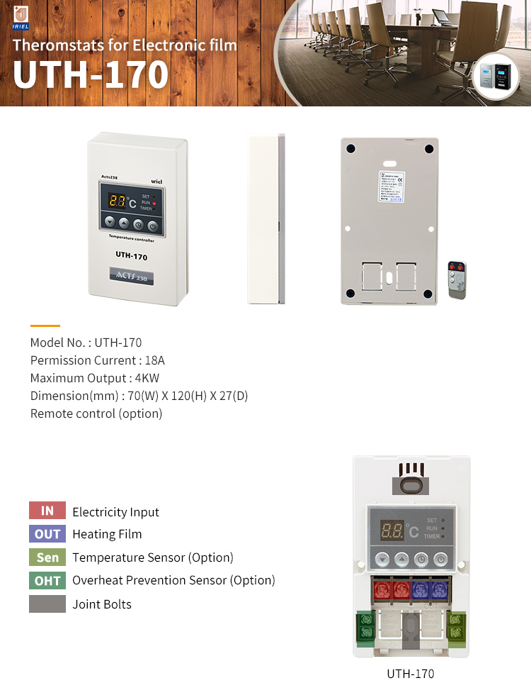 uth170 termostat theromstats